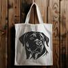 Stunning Rottweiler Printable Artwork In SVG For Free Download