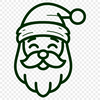 Free Father Christmas Decal In PNG For Free Download