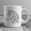 Free Unicorn In DXF Format - Free Download