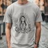 Virgin Mary Drawing In DXF File Format For Free Download