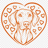 Weimaraner Vector Illustration In PNG & SVG - Free Digital Download