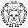 Creative Welsh Corgi Vector Illustration