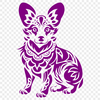 Beautiful Sitting Welsh Corgi Vector Image