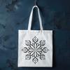 Beautiful Snowflake In SVG Format - Free Download