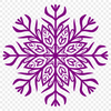 Beautiful Snowflake In PNG