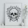 Free Skull Files For Digital Download In PNG Format