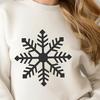 Artistic Snowflake - Glowforge PNG