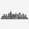 Vibrant Metropolis Skyline Illustration City skyline illustration with iconic buildings and architectural details