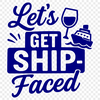 Cruise vacation quotes in vector design format for digital use.