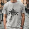 Beautiful Palm Tree In SVG - For Free Download, Commercial Use