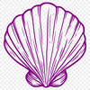 Seashell Decal In PNG & SVG - Free Digital Download