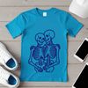 Romantic Couple Skeleton Design A skeleton design featuring a romantic couple, perfect for Valentine's Day or any love-themed project.