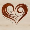 A simple illustration of a heart shape.