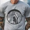 Heartfelt Tree Symbolism An illustration of a tree with intertwined branches and roots symbolizing love and commitment.