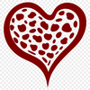 Free Unique Love Heart Clipart PNG - Commercial Use