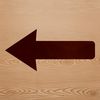 SVG arrow for laser engraving and cutting machine templates