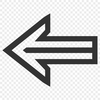 Arrow vector art for laser cutting, web design, and DIY projects