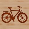 A simple, vector illustration of a bicycle, suitable for commercial or personal use.
