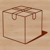 Free SVG Box Icon for Design Projects A digital representation of a standard box shape, ideal for vector art and design projects.