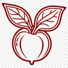 Radish Icon in Vector Format Radish vegetable icon for commercial or personal use in various designs.