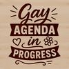 LGBTQ inspirational quote in a clean and modern font style.