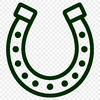 SVG horse shoe vector for commercial use and Cricut projects