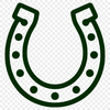 Free downloadable horse shoe SVG file for laser engraving