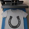 SVG horse shoe vector art for Cricut and laser cutting projects