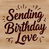 A customizable vector graphic design featuring a happy birthday message for personal or commercial use.