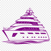 Sailboat Illustration with Simple Design Vector illustration of a sailboat with clean lines and simple design.