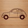 Vehicle Graphics SVG File A high-quality digital representation of a vehicle, suitable for cutting machines like Cricut.