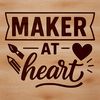 Creative Design for Crafting Inspiration Handmade craft design with inspirational quote for personal use or commercial projects.
