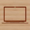 Vector Graphics Computer Design A computer with a keyboard and monitor, suitable for vector graphics design.