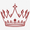 Regal Vector Emblem A detailed vector illustration of a royal crown.