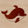 Whale Vector Silhouette Design for Cutting Machines Whale silhouette design created as a scalable SVG file for cutting machines like Cricut or laser engraving tools.