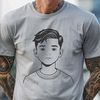Free Vector Boy Design A young boy's figure in a simple design, created as an editable vector graphic.