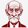 Man Illustration in Vector Style An illustration of a man in a simple style, suitable for graphic design projects.