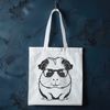 Wearing Specs Guinea Pig Graphic An illustrated guinea pig wearing glasses, suitable for personal or commercial projects using various design software.