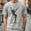 Gymnast in Motion SVG Graphic A high-resolution vector graphic of a gymnast in motion, ideal for use in various digital and print designs.
