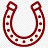 SVG horse shoe design for laser engraving