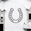 SVG vector horse shoe for commercial use and DIY projects