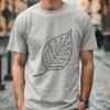 Beautiful Free Leaf Clip Art Illustration A single, stylized leaf illustration in vector format.