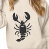 Lobster Clip Art Design Illustrative vector design of a lobster, suitable for digital cutting machines like Cricut or laser cutters.