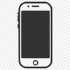 Vector Phone Illustration A high-tech mobile phone design in vector format.