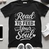A stylized illustration of a person reading a book with inspirational quotes on the page.