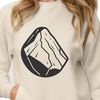 Beautiful Vector Rock Design A 2D digital representation of a rock, suitable for cutting or printing.