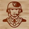 Free Vector Art of a Soldier in Uniform A detailed illustration of a soldier in uniform, suitable for vector art designs.