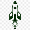 Metallic Spacecraft Illustration A futuristic spaceship with sleek design and metallic texture.