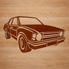 A simple illustration of a car designed as vector art for various digital applications.