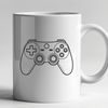 Game Controller Design Concept A vector design concept of a game controller with buttons and joysticks.